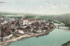 Cartolina illustrata di Sazavou, non viaggiata e conservata dai Leban a ricordo della profuganza in Boemia