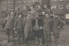 Campo di prigionia di Halle. Gruppo di ufficiali (21 novembre 1918)