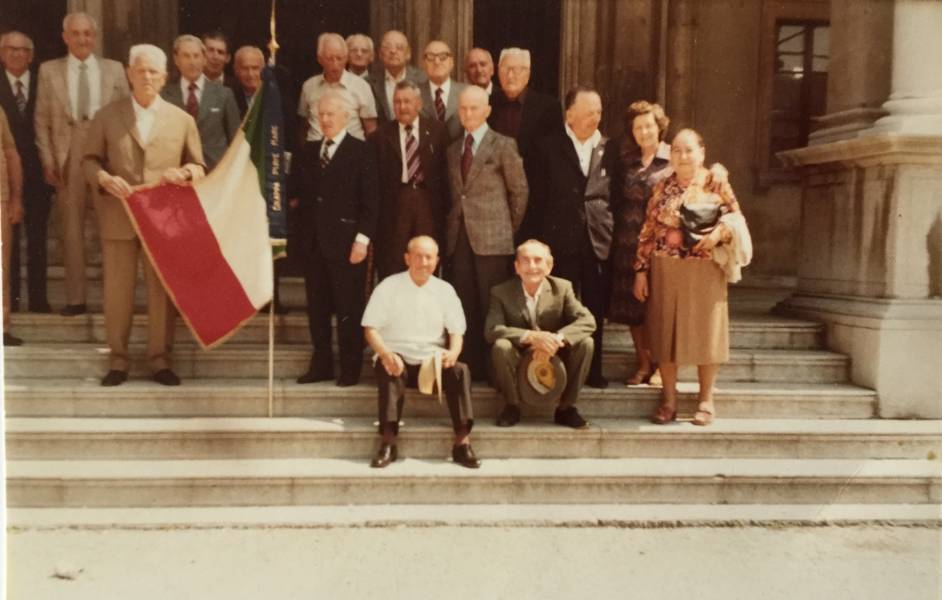 Ultima riunione del sodalizio nazionale ragazzi del 99 sezione di Udine (15 luglio 1979)