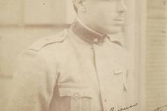 Foto del sottotenente Pellittieri, amico del Del Bianco, del 147 reggimento di fanteria, Brigata Caltanissetta. 18 dicembre 1918