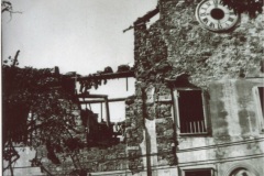 Gorizia estate 1917. Facciata dell'ospedale Fatebenefratelli in via Alvarez, oggi Diaz