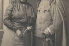 Autunno 1914 Stefan Rea con la moglie in una foto ricordo a Gorizia prima della partenza del capitano per il fronte orientale, dopo una breve licenza a Piedimonte
